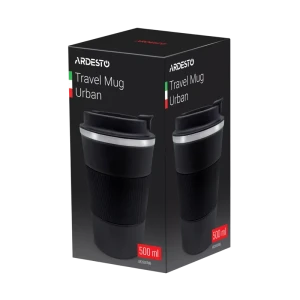 Cană termos ardesto ar2650tmb, 0,5l, negru Thumbnail 2
