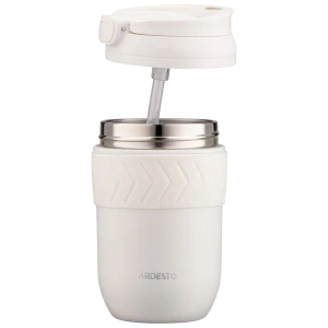 Cană termos ardesto ar2640b, 0,4l, bej Thumbnail 7