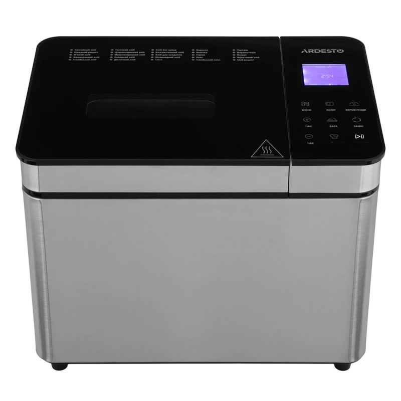 Хлебопечка ardesto bm-a900bl, серебристый 7