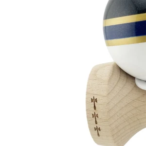 «kendama royal spike x original», profesională, rulment metalic, ața 62/65 cm, ultra aderent, king size 7.5 x 6 x 18 cm, inel albastru inchis Thumbnail 8