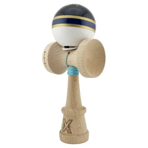 «kendama royal spike x original», profesională, rulment metalic, ața 62/65 cm, ultra aderent, king size 7.5 x 6 x 18 cm, inel albastru inchis Thumbnail 10