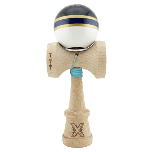 «kendama royal spike x original», profesională, rulment metalic, ața 62/65 cm, ultra aderent, king size 7.5 x 6 x 18 cm, inel albastru inchis Thumbnail 2