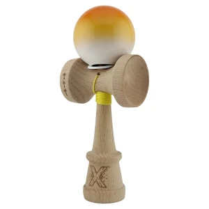 «kendama super sticky x original», rulment metalic, ața 62/65 cm, king size 7.5 x 6 x 18 cm, „gradient portocaliu" Thumbnail 5