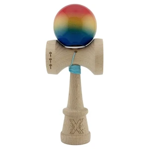 «kendama super sticky x original», rulment metalic, ața 62/65 cm, king size 7.5 x 6 x 18 cm, „gradient" Thumbnail 4