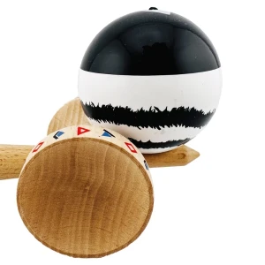 «kendama super sticky x original», rulment metalic, ața 62/65 cm, king size 7.5 x 6 x 18 cm, „dragon" Thumbnail 9