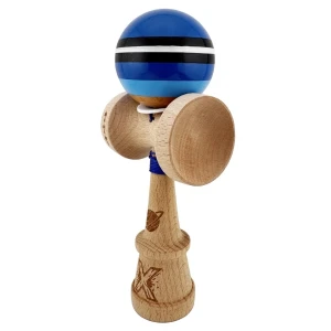 «kendama super sticky x original», rulment metalic, ața 62/65 cm, king size 7.5 x 6 x 18 cm, „saturn" Thumbnail 4