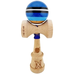 «kendama super sticky x original», rulment metalic, ața 62/65 cm, king size 7.5 x 6 x 18 cm, „saturn" Thumbnail 2