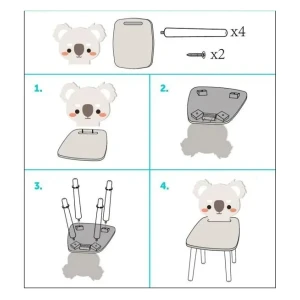 Scăunel pentru copii u-grow „koala” Thumbnail 4