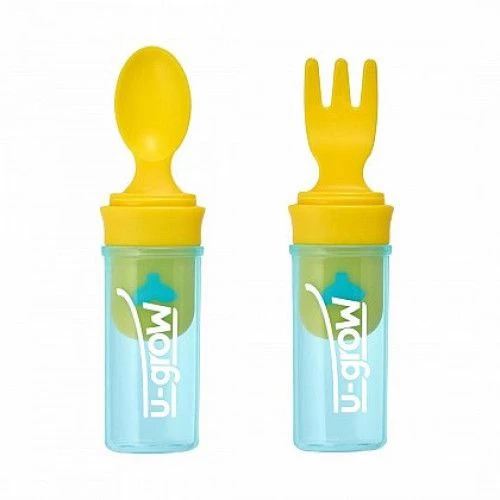 Set portabil lingurita si furculita, u-grow 2