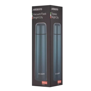 Термос ardesto ar2610nv, 1л, синий Thumbnail 2