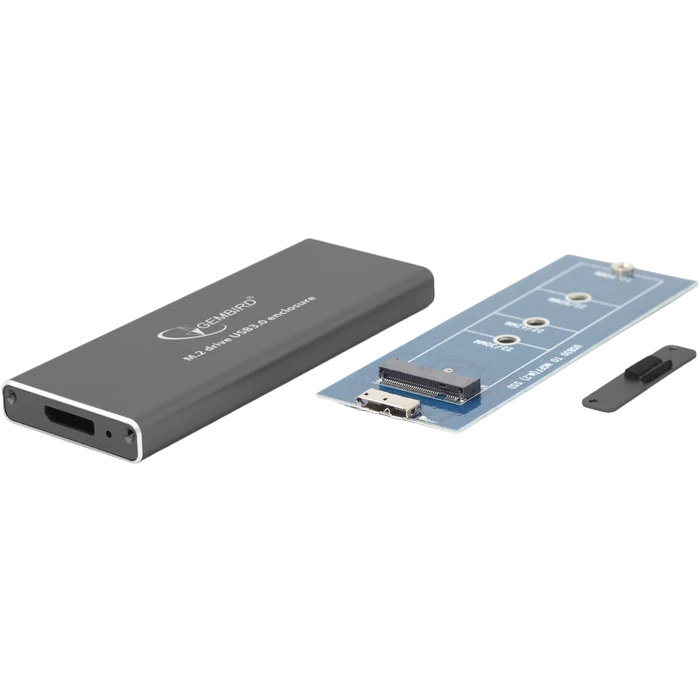 Портативный корпус для ssd gembird ee2280-u3c-01, серый 8