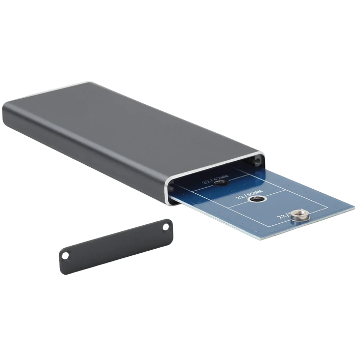 Портативный корпус для ssd gembird ee2280-u3c-01, серый 3