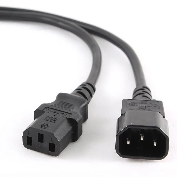 Шнур питания cablexpert pc-189-vde, 1,8м, чёрный 3
