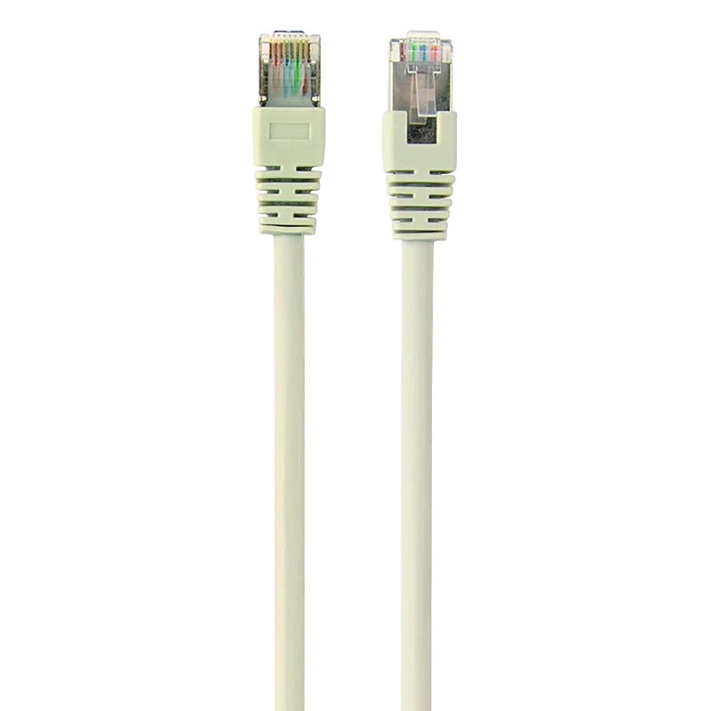 Патч-корд cablexpert pp22-2m, cat5e ftp, 2м, серый 5