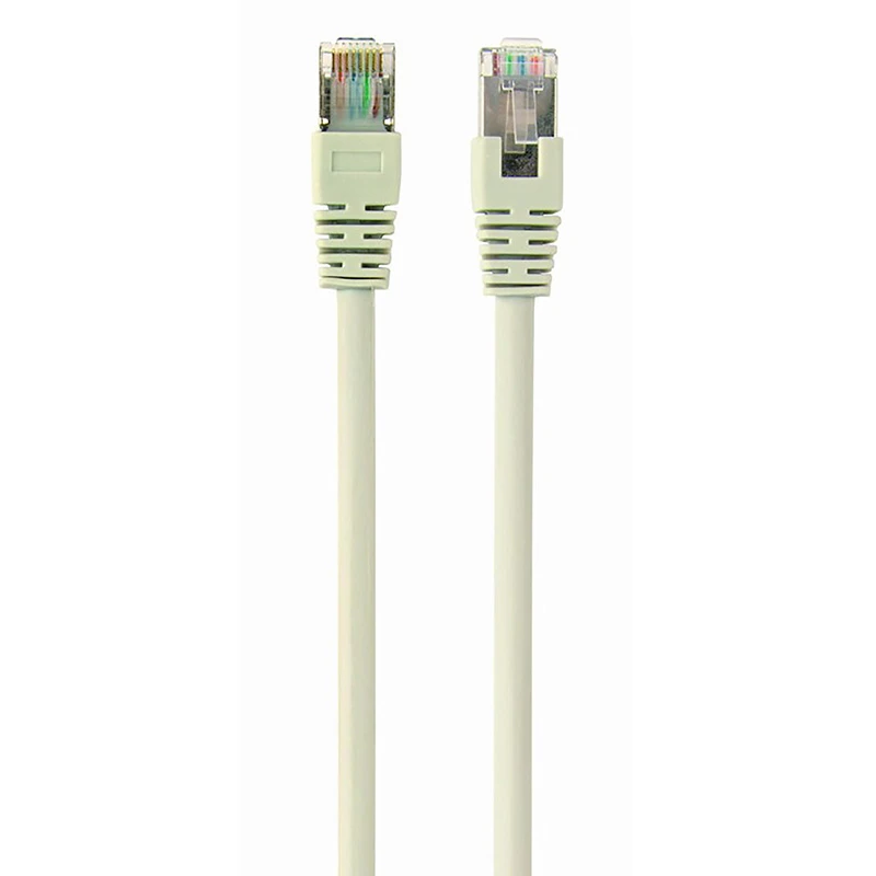 Патч-корд cablexpert pp22-2m, cat5e ftp, 2м, серый 6