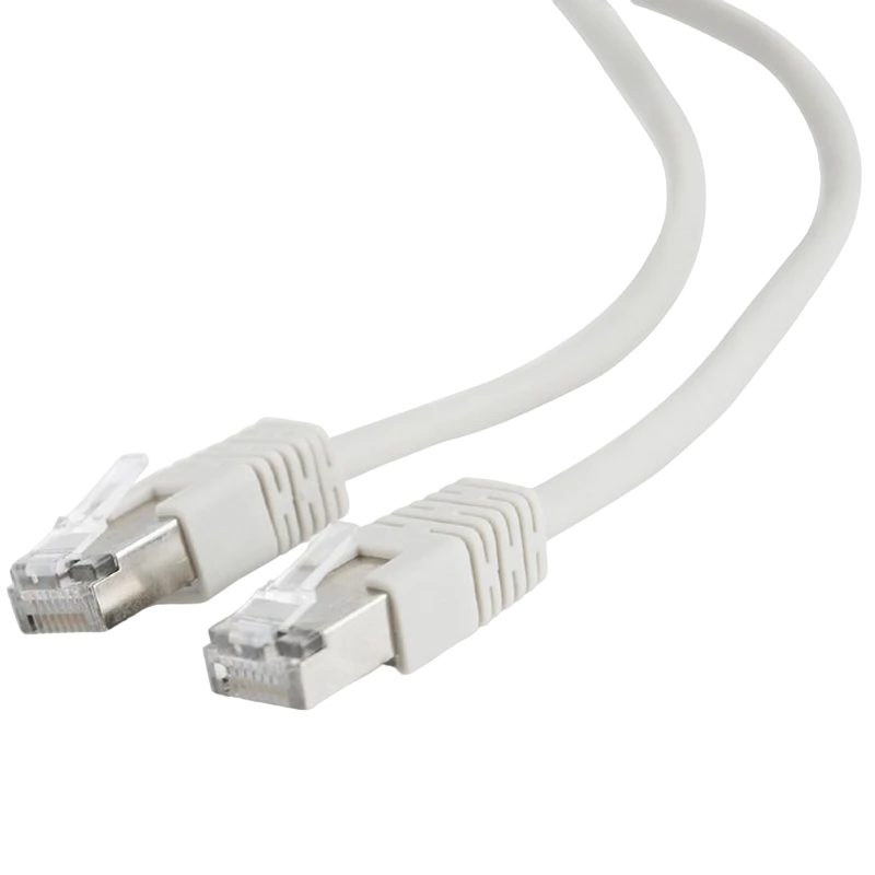 Патч-корд cablexpert pp22-2m, cat5e ftp, 2м, серый 4