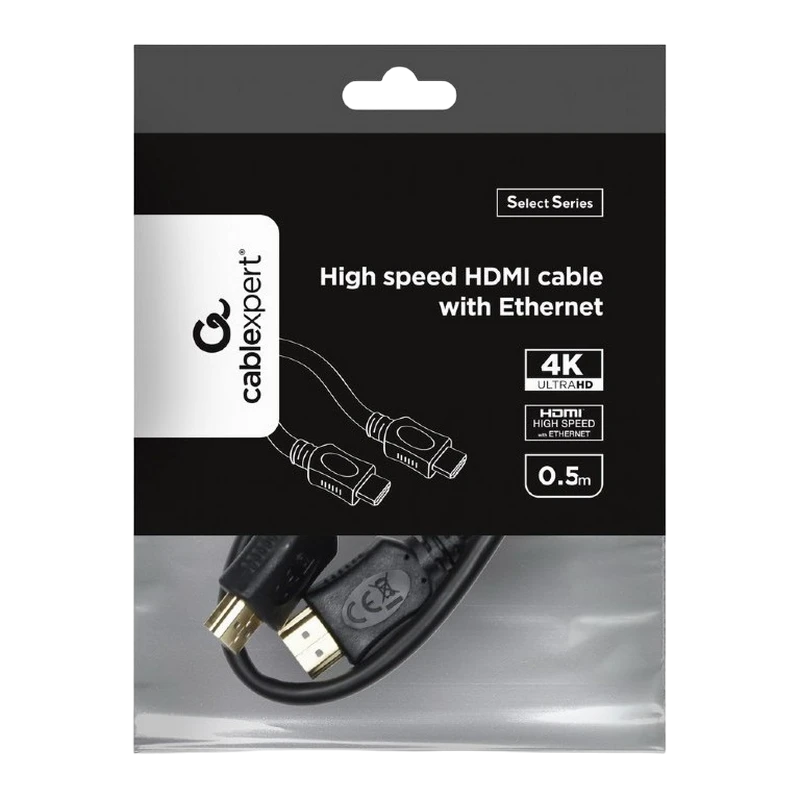 Видеокабель cablexpert cc-hdmi4l-0.5m, hdmi (m) - hdmi (m), 0,5м, чёрный 7
