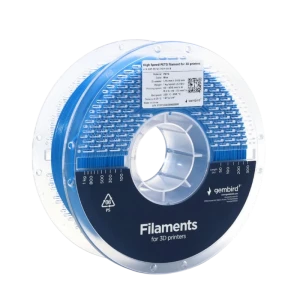 Filament pentru imprimantă 3d gembird 3dp-petg1.75hy-01-b, petg, albastru , 1.75 mm, 1kg