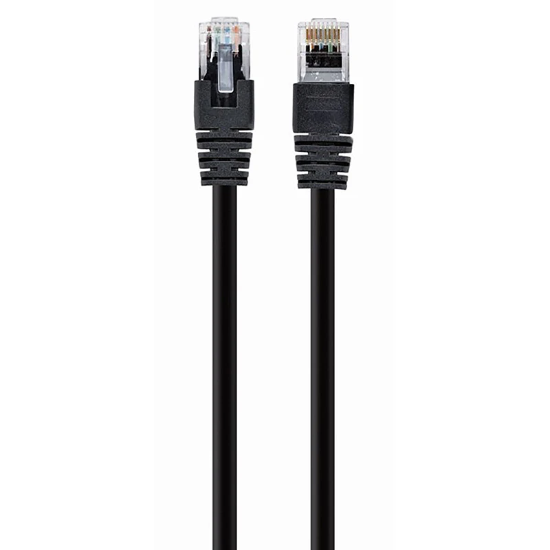 Patch cord cablexpert pp12-0.25m/bk, cat5e utp, 0,25m, negru 4
