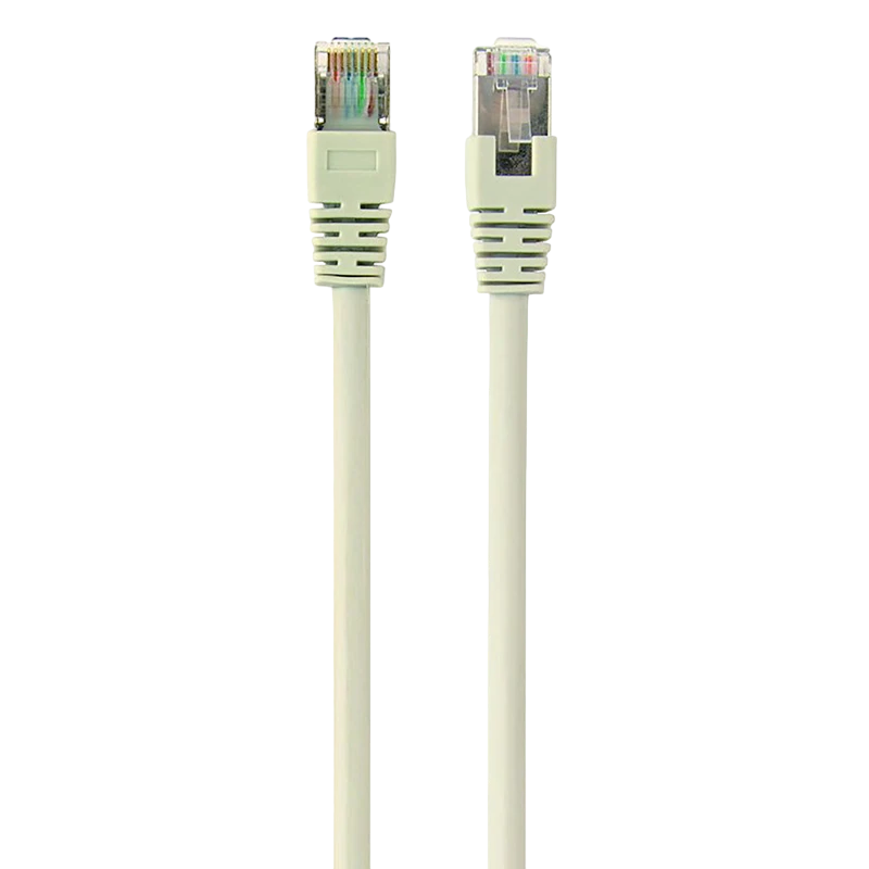 Патч-корд cablexpert pp22-0.25m, cat5e ftp, 0,25м, серый 9