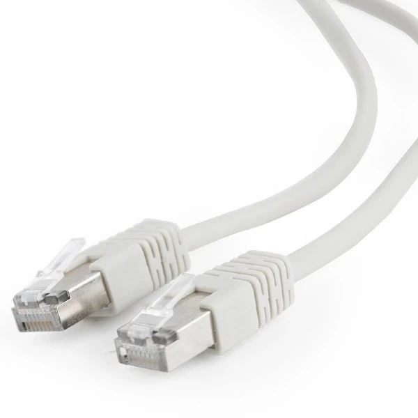 Патч-корд cablexpert pp22-0.25m, cat5e ftp, 0,25м, серый 6