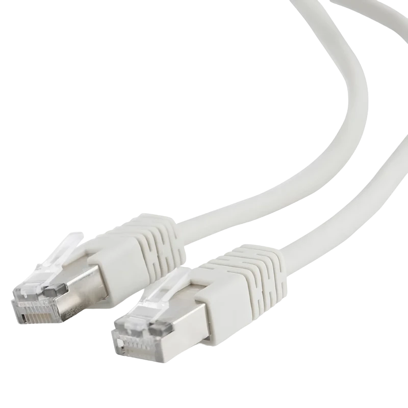 Патч-корд cablexpert pp22-0.25m, cat5e ftp, 0,25м, серый 2