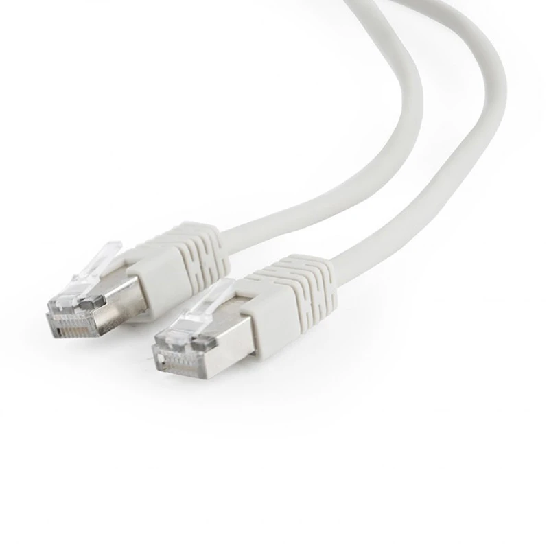 Патч-корд cablexpert pp22-0.25m, cat5e ftp, 0,25м, серый 4