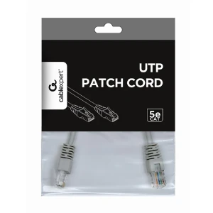 Patch cord cablexpert pp12-0.25m, cat5e utp, 0,25m, gri Thumbnail 3