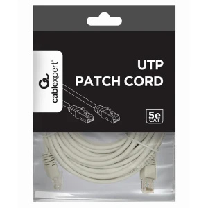 Patch cord cablexpert pp12-10m, cat5e utp, 10m, gri Thumbnail 5