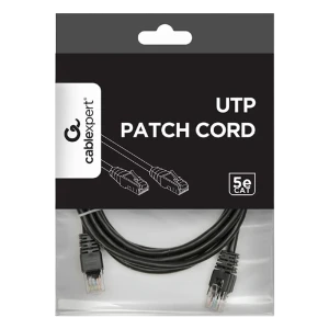 Patch cord cablexpert pp12-2m/bk, cat5e utp, 2m, negru Thumbnail 6