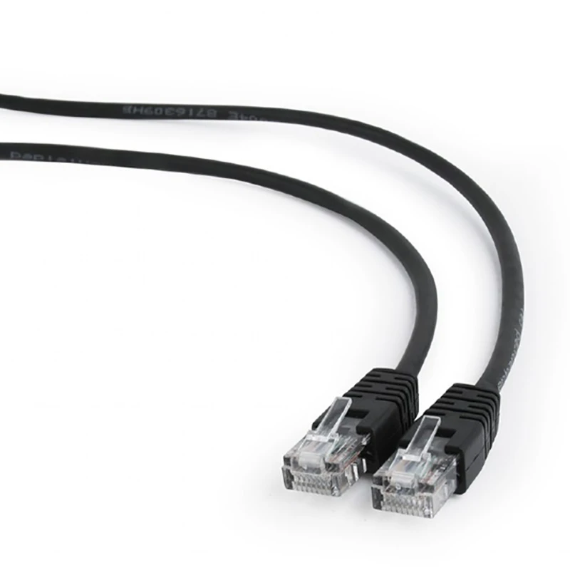 Patch cord cablexpert pp12-3m/bk, cat5e utp, 3m, negru 2