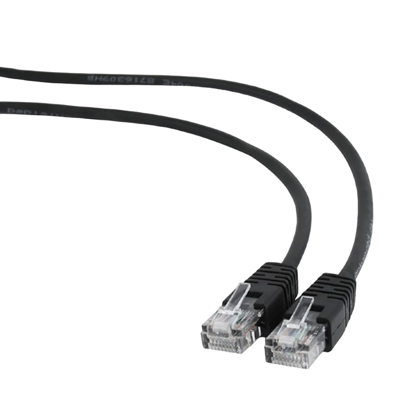Patch cord cablexpert pp12-3m/bk, cat5e utp, 3m, negru 4