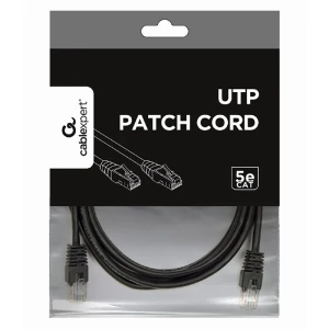 Patch cord cablexpert pp12-3m/bk, cat5e utp, 3m, negru Thumbnail 7