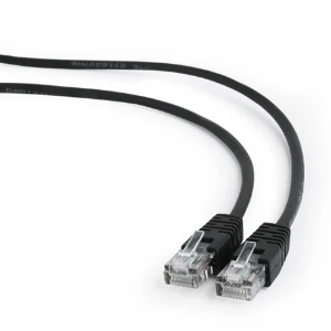 Patch cord cablexpert pp12-3m/bk, cat5e utp, 3m, negru Thumbnail 2