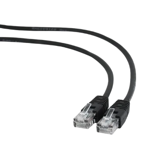 Patch cord cablexpert pp12-3m/bk, cat5e utp, 3m, negru Thumbnail 4
