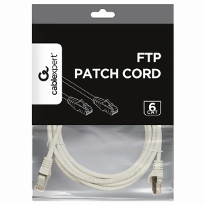 Патч-корд cablexpert pp6-5m, cat6 ftp , 5м, серый Thumbnail 3