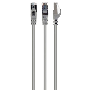Патч-корд cablexpert pp6-5m, cat6 ftp , 5м, серый