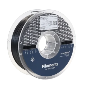 Filament pentru imprimantă 3d gembird 3dp-abs1.75hy-01-bk, abs, negru, 1.75 mm, 1kg
