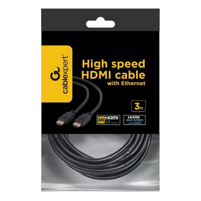 Видео кабель gembird cc-hdmi4-10, hdmi (m) - hdmi (m), 3м, чёрный 3