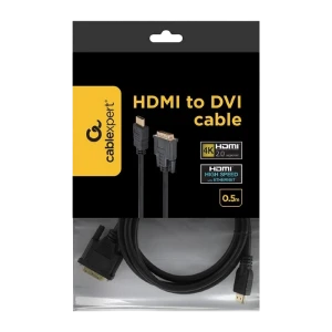 Cablu video cablexpert cc-hdmi-dvi-6, hdmi (m) - dvi-d (m), 1,8m, negru Thumbnail 7