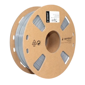 Filament pentru imprimantă 3d gembird 3dp-petg1.75-01-gr, petg, gri, 1.75 mm, 1kg Thumbnail 2