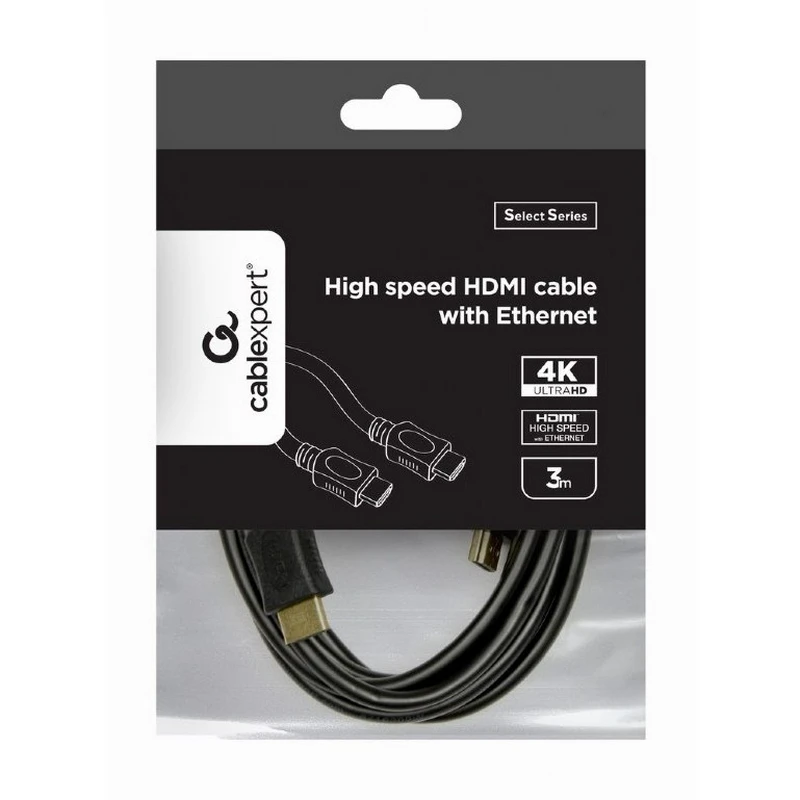 Видео кабель cablexpert cc-hdmi4l-10, hdmi (m) - hdmi (m), 3м, чёрный 3
