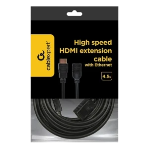Cablu video cablexpert cc-hdmi4x-15, hdmi (m) - hdmi (f), 4,5m, negru Thumbnail 6