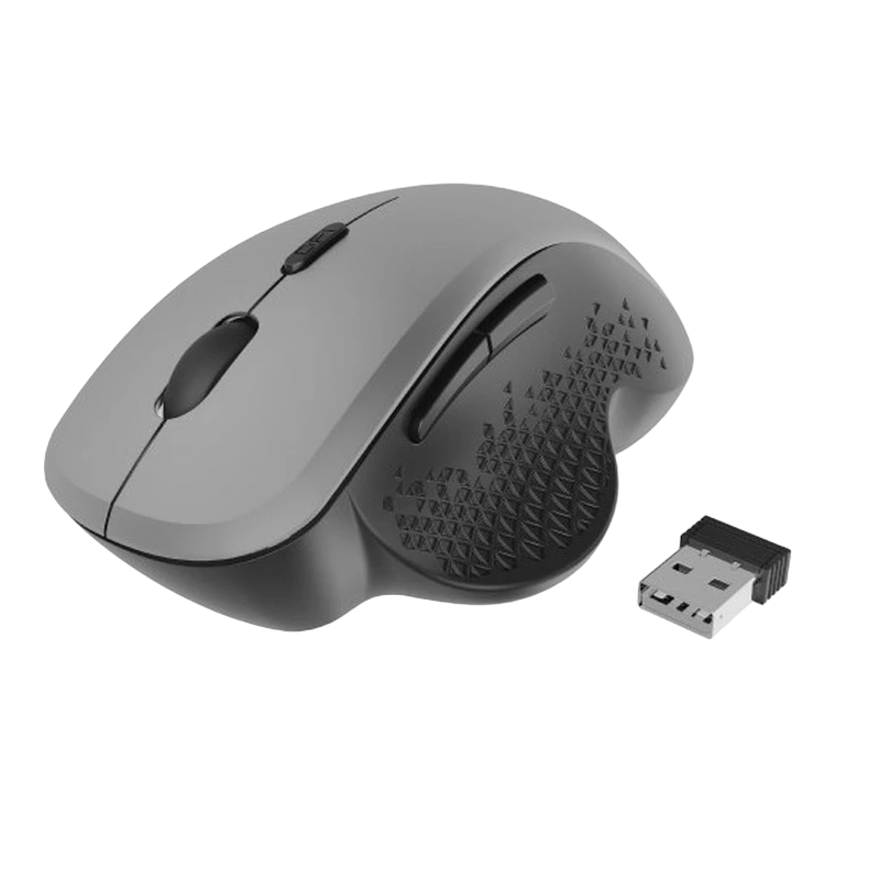 Mouse wireless gembird musw-6b-02, gri | negru 4