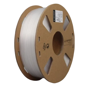 Filament pentru imprimantă 3d gembird 3dp-petg1.75-01-nat, petg, transparent, 1.75 mm, 1 kg