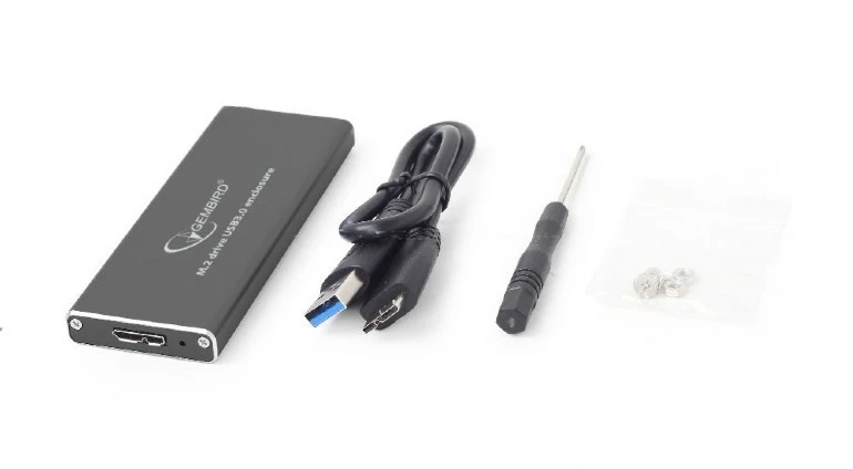 Carcasă externă cablexpert ee2280-u3c-03, gri 8