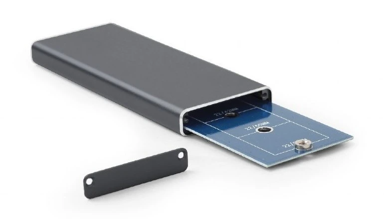 Carcasă externă cablexpert ee2280-u3c-03, gri 3