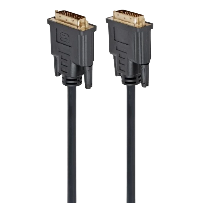Видео кабель cablexpert cc-dvi2-bk-6, dvi-d (m) - dvi-d (m), 1,8м, чёрный 4