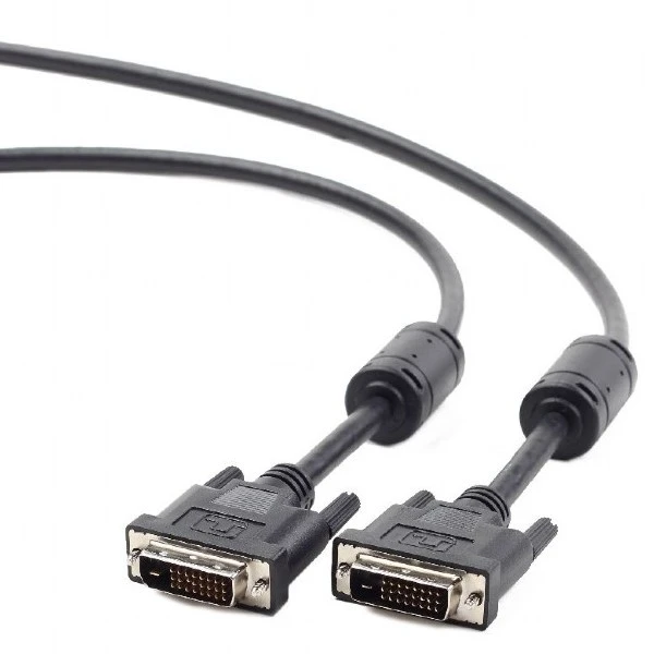Cablu video cablexpert cc-dvi2-bk-6, dvi-d (m) - dvi-d (m), 1,8m, negru 4