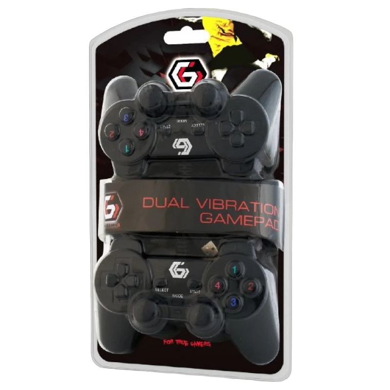 Gamepad gembird jpd-udv2-01, negru 4